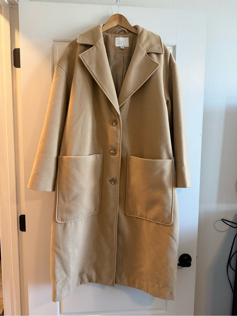A New Day | Long Brown Coat for Women